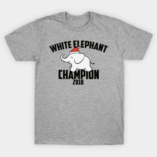 White Elephant Champion 2018 T-Shirt